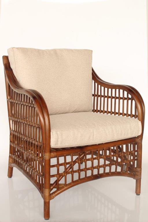 Westcoast Arm Chair With 2 Beige Cushions